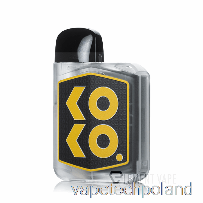 Vape Polska Uwell Caliburn Koko Prime 15w System Kapsułek Półprzezroczysty Czarno-złoty